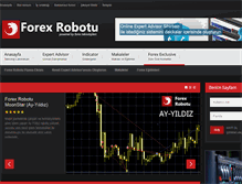 Tablet Screenshot of forexrobotu.com